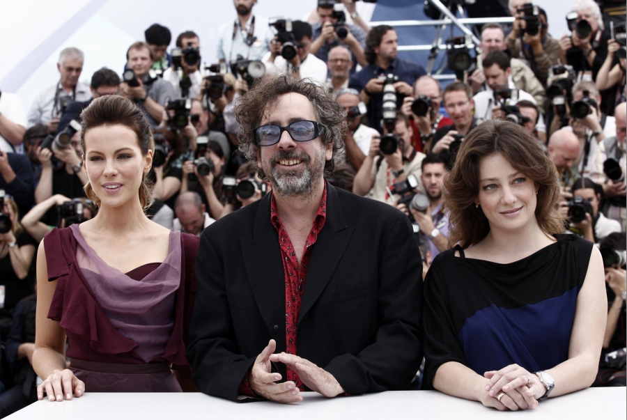 Kate Beckinsal, Giovanna Mezzogiorno i Tim Burton - Cannes 2010 - Jury